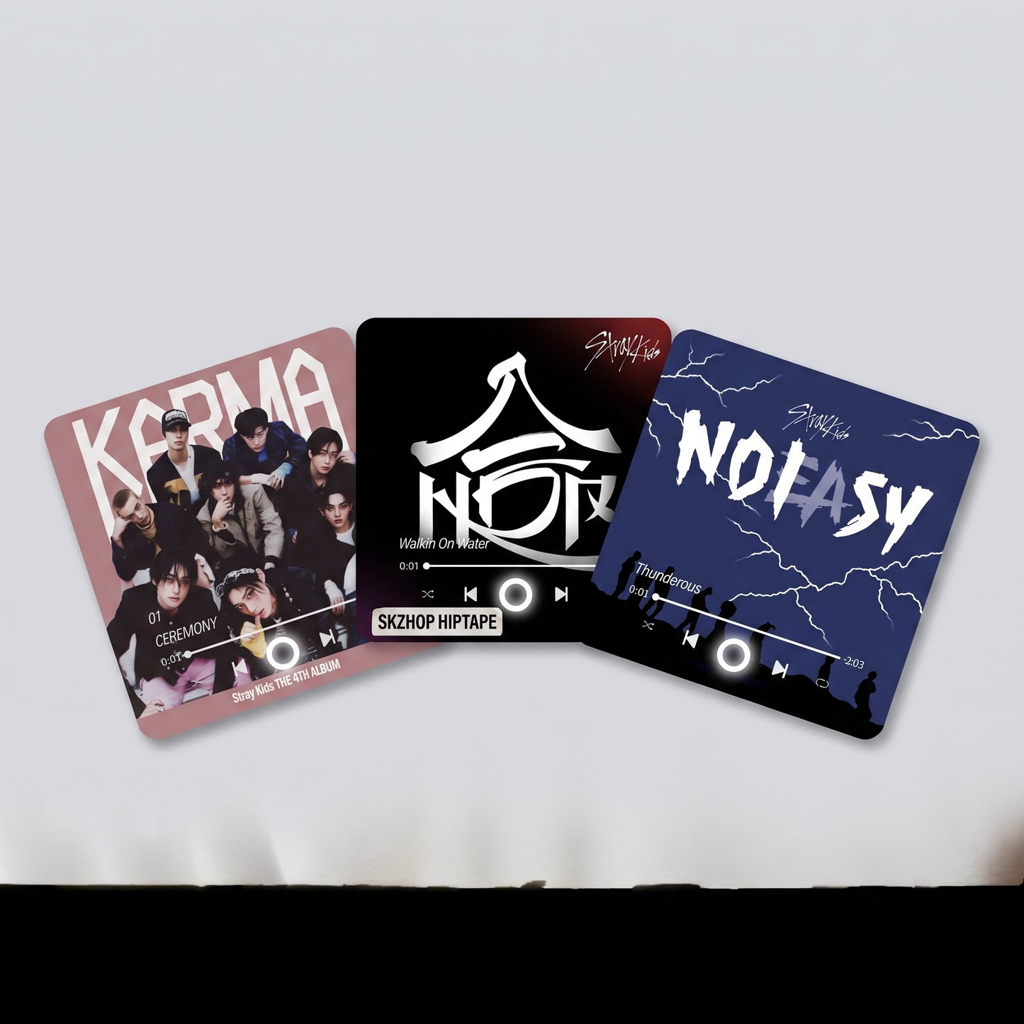 StayTunes music magnets - 3 themed magnets, the perfect gift for STAY, premium quality and design