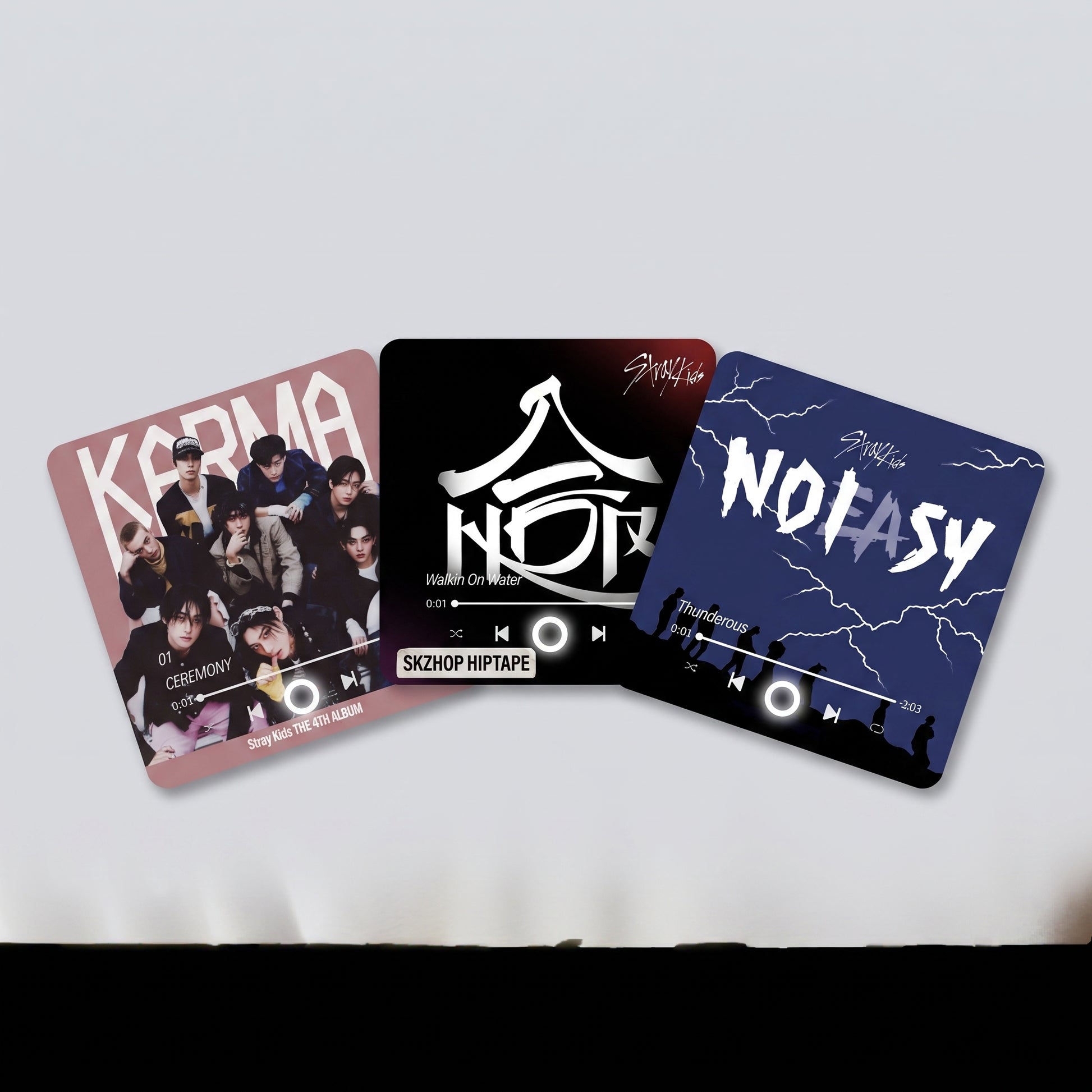 StayTunes music magnets - 3 themed magnets, the perfect gift for STAY, premium quality and design